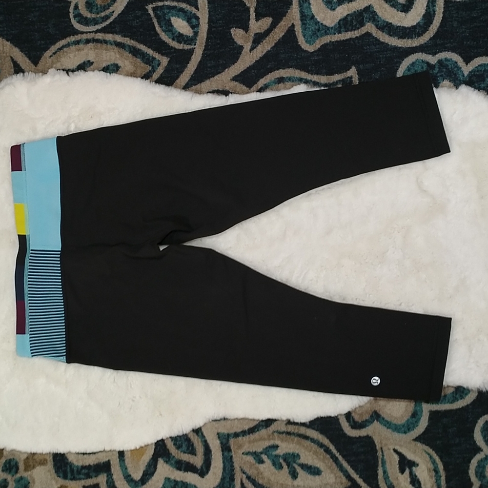 Lululemon Black Reversible Athletic Workout Yoga … - image 7